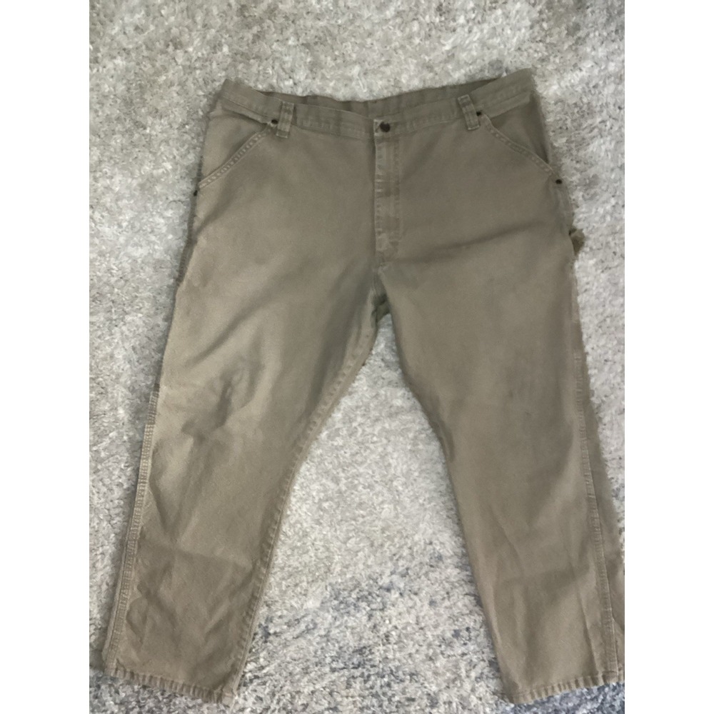 Wrangler MENS Jeans Size 42x30 Sand Color 99% Cotton